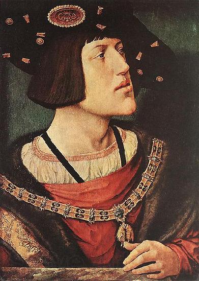 Bernard van orley Portrait of Charles V Norge oil painting art